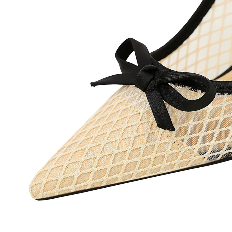 빅트리 슈즈 메쉬 레이스 여성 펌프스 보우노트 하이힐  - Shoe Tree 리뷰 및 가격