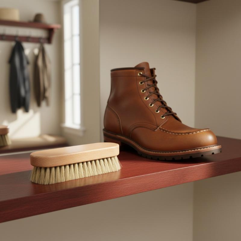1PC 나무 신발 브러쉬 말털 가죽 신발을 위한 부드러 - Leather Shoe Polish 리뷰 및 가격