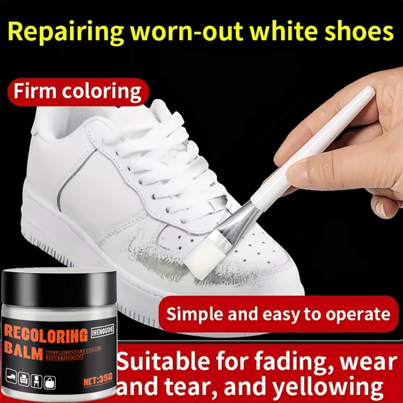 가죽 신발용 흰색 재도색 페이스트 35g, 스니커즈 가 - Sneaker Cleaner 리뷰 및 가격